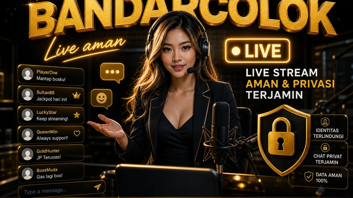 BANDARCOLOK Live: Akses Siaran Aman & Checklist Privasi Chat