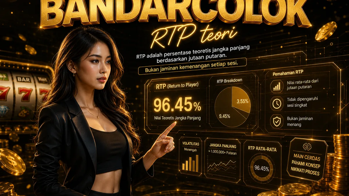 BANDARCOLOK RTP & RTP Bandarcolok: Arti Persentase (Bukan Janji)